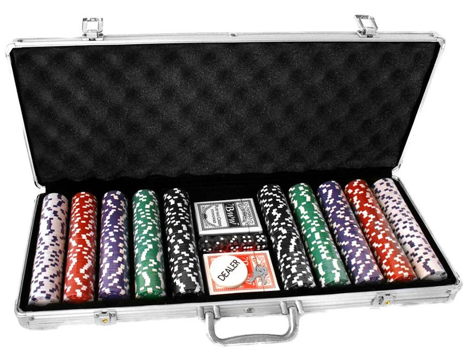 Poker Set - 500 pc 11.5gm Aluminium Case