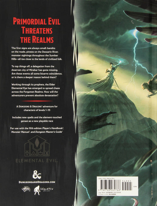 D&D 5th: Elemental Evil Princes of the Apocalypse Hardcover