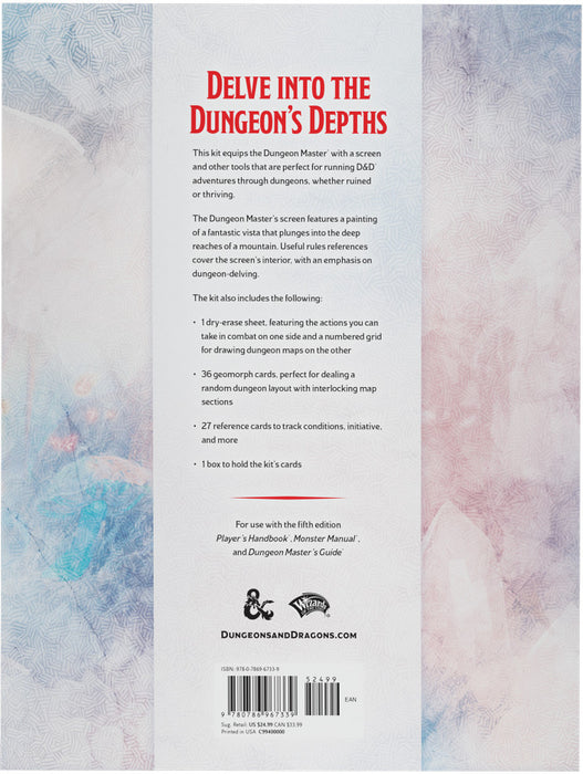 D&D 5th: Masters Screen Dungeon Kit