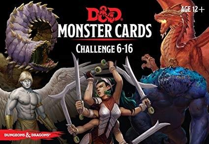 D&D: Monster Deck 6-16 (126 Cards)