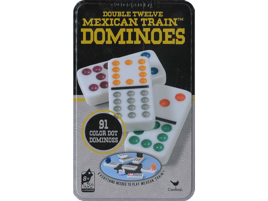 Dominoes D12 Colour Dot Mexican Train