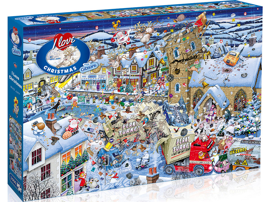 I Love Christmas 1000 piece