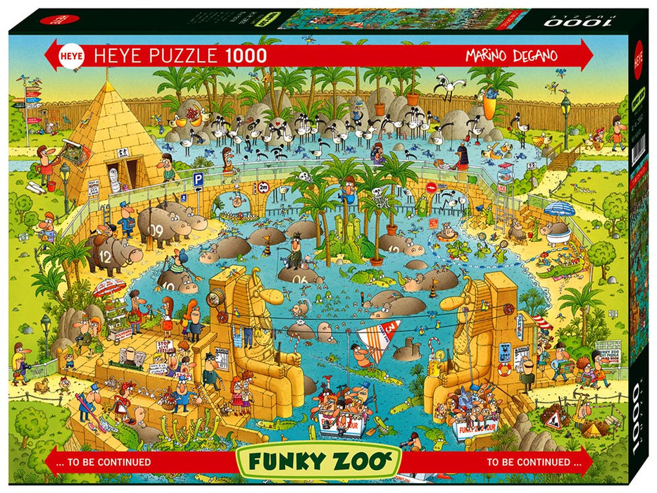 Funky Zoo African Habitat 1000 piece