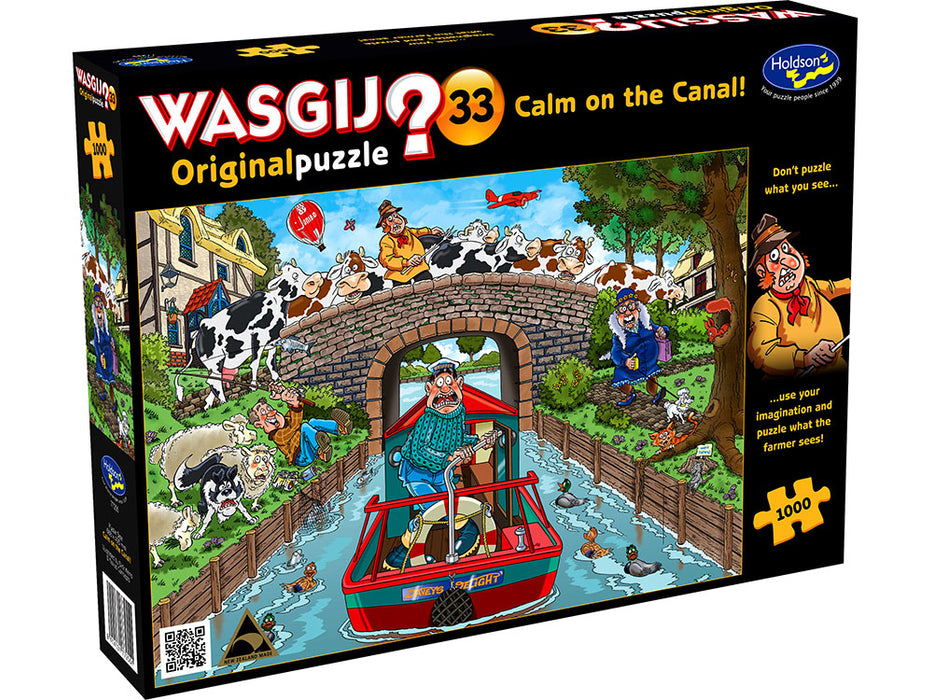 Wasgij Original 33 - Calm on the Canal!