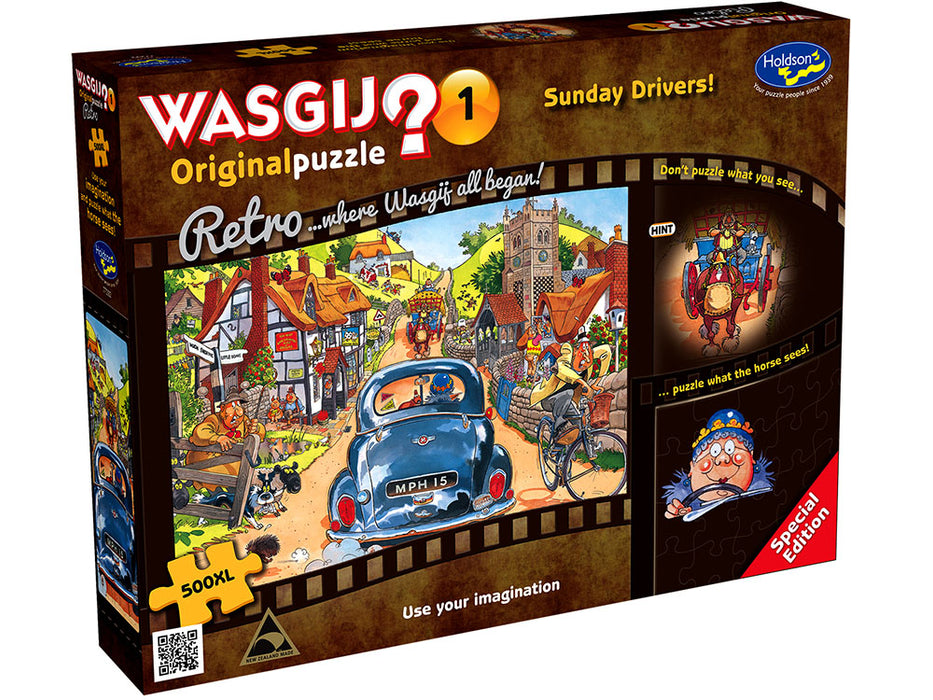 Wasgij Retro Original 1 - Sunday Drivers!