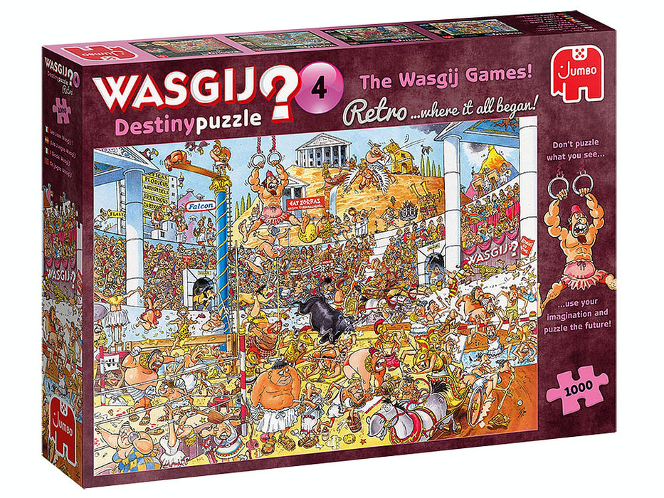 Wasgij Destiny 4 - The Wasgij Games 1000 pieces