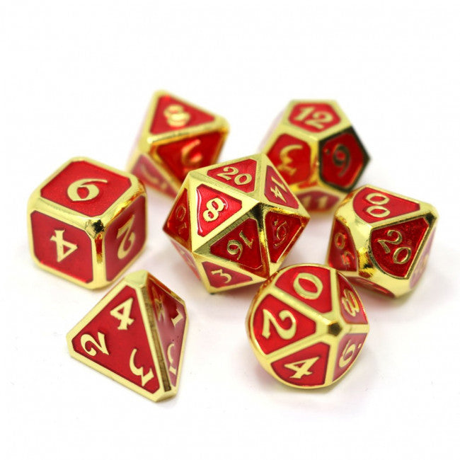 DHD 7-Die Set: Mythica Gold Ruby