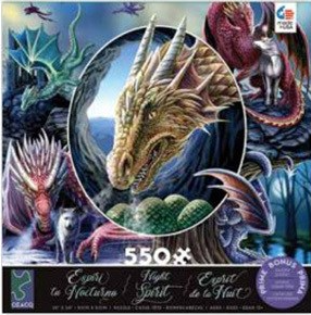 Night Spirit - Dragons - 550 pieces