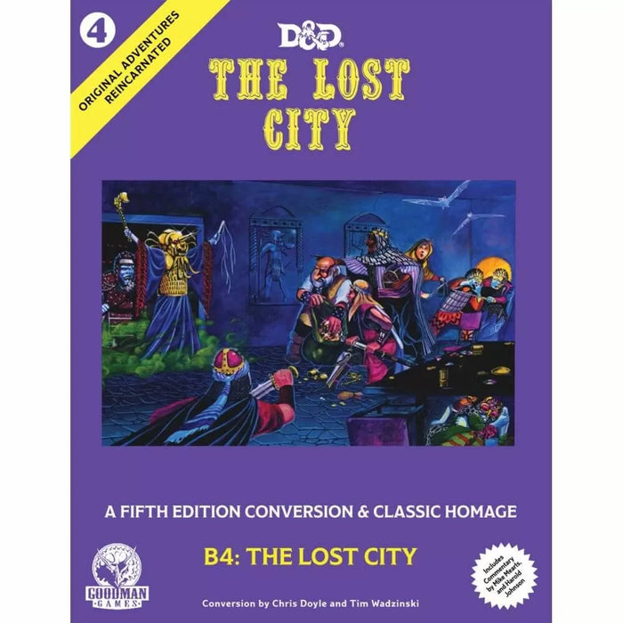 Original Adventures Reincarnated RPG #4 - The Lost City