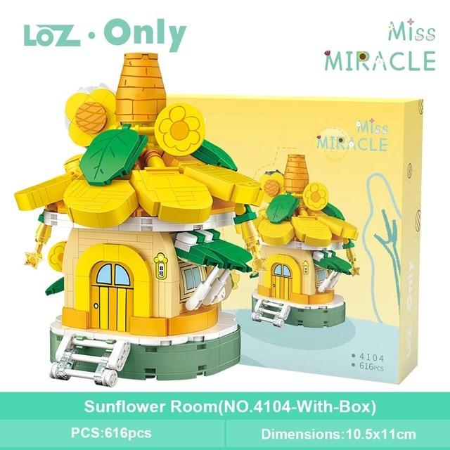 LOZ ONLY Sunflower House