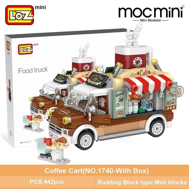 LOZ MINI Food Truck - Coffee Cart