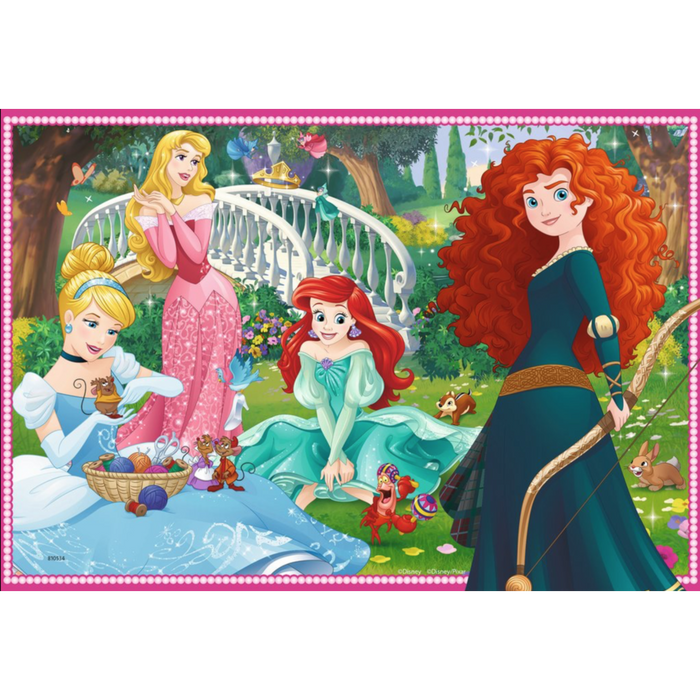 Ravensburger - Disney in the World of Princes 2 x 12 pieces
