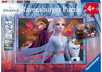 Ravensburger - Frozen 2 Frosty Adventures 2 x 24 piece