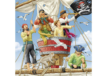 Adventure on the High Seas Puzzle 3x49pc