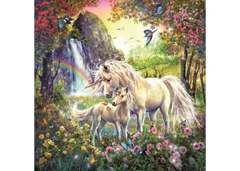 Ravensburger - Beautiful Unicorns Puzzle 3 x 49 pieces