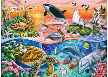 Ravensburger - Beautiful Ocean Puzzle 100 pieces