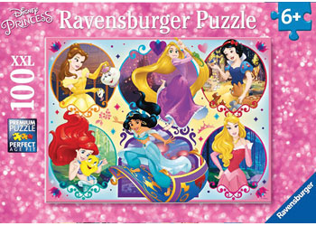 Ravensburger - Disney Princess 2 Puzzle 100pc