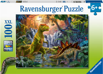 Ravensburger - Dinosaur Oasis Puzzle 100 pieces