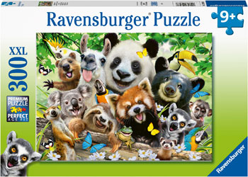 Ravensburger - Wildlife Selfie Puzzle 300 pieces