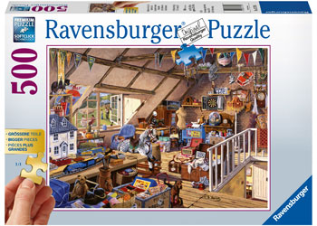 Ravensburger - Grandmas Attic Puzzle 500 pieces