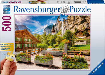 Ravensburger - Lauterbrunnen Switzerland Puzzle 500 pieces