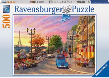 Ravensburger - A Paris Evening Puzzle 500 pieces