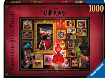 Ravensburger - Villainous Queen of Hearts Puzzle 1000 piece