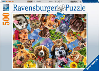 Ravensburger - Animal Selfie Puzzle 500 pieces