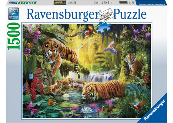 Ravensburger - Tranquil Tigers 1500 piece