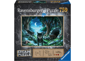 Ravensburger - ESCAPE 7 The Curse of the Wolves Puzzle 759 pieces
