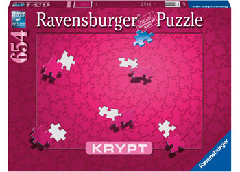 Ravensburger - Krypt Pink Spiral Puzzle 654pc