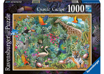 Ravensburger - Exotic Escape Puzzle 1000 pieces