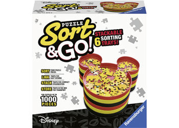 Ravensburger - Disney Mickeys Sort & Go! Puzzle Sorter