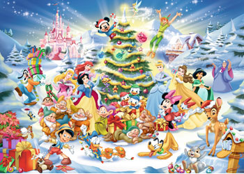 Ravensburger - Disney Christmas Eve 1000 pieces