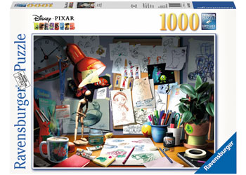 Ravensburger - Disney Pixar The Artists Desk 1000 pieces