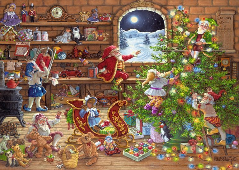 Ravensburger - Countdown to Christmas 1000 pieces