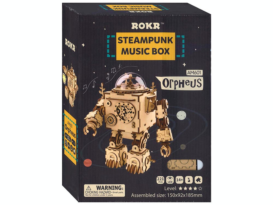 Robotime Orpheus Steampunk Music Box