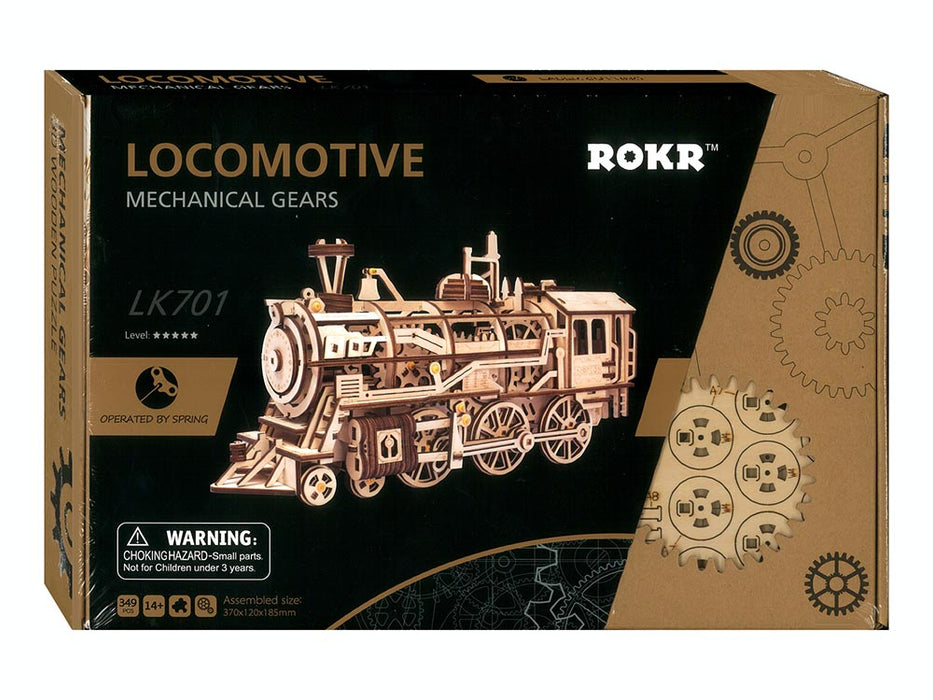 Robotime Locomotive Mechanical Gears