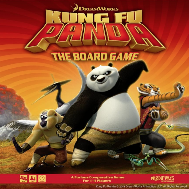 Kung Fu Panda Boardgame
