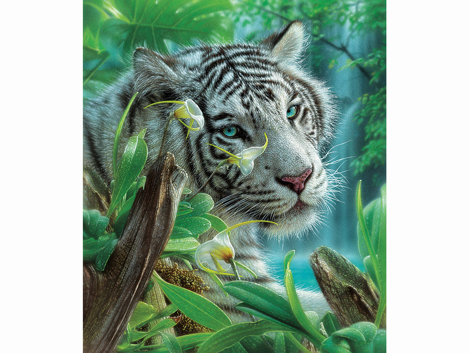 White Tiger Of Eden 1000 pieces