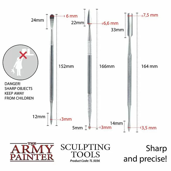 Army Painter Tools - Hobby Sculpting Tools