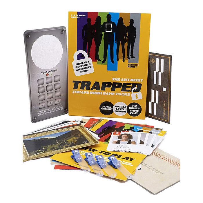 Trapped The Art Heist - Escape Room Game Pack