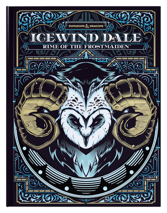 D&D 5th: Icewind Dale Rime of the Frostmaiden Hardcover Alternative Cover