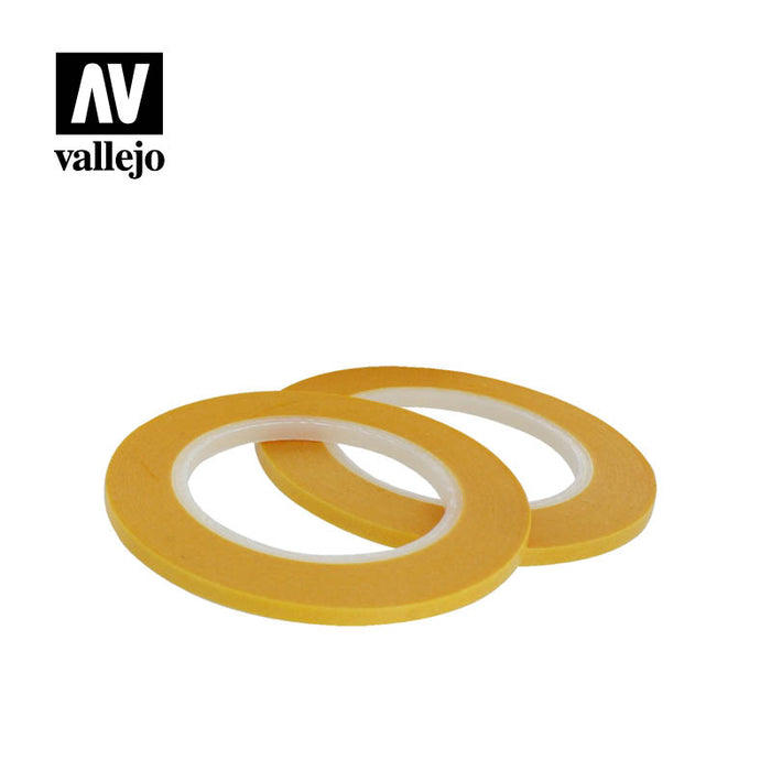 Vallejo Precision Masking Tape 3mm x 18m - Twin Pack