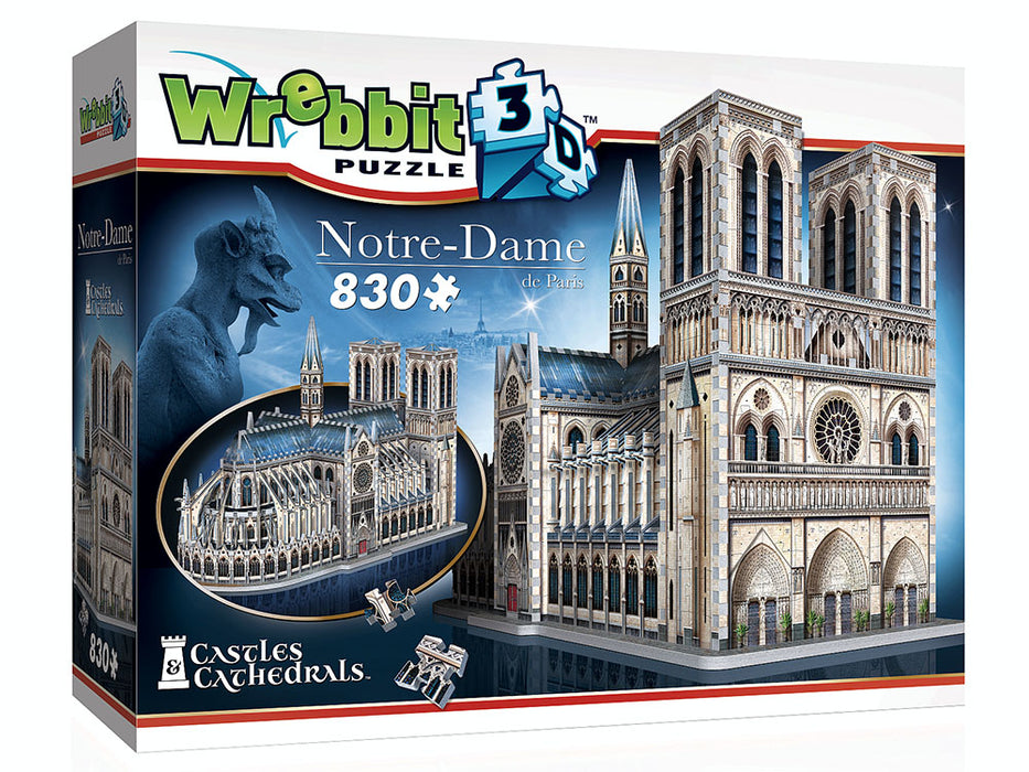 Wrebbit 3D Puzzle Notre-Dame de Paris