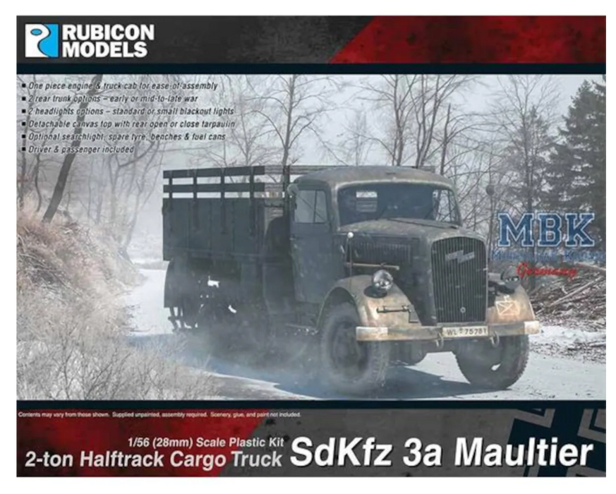 SdKfz 3a Maultier Truck